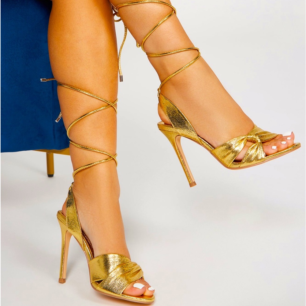 Beautiful Gold Heels